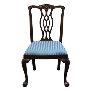 Pennsylvania House Solid Mahogany Traditional Chippendale Style Dining Side Chair 13-3107 / 13-3108 For Sale