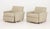 Pair of Modern Wool Upholstered Reclining Chairs For Sale - Image 4 of 12