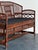 Vintage Brighton Pavillon Rattan Settee For Sale - Image 4 of 12