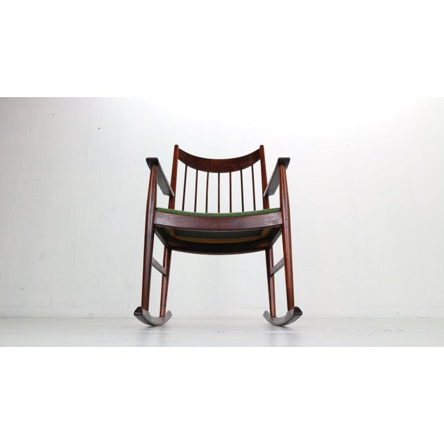 Rocking Chair by Arne Vodder for Sibast, Denmark, 1960s For Sale - Image 6 of 18