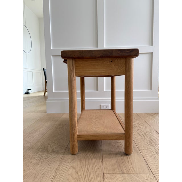 Nickey Kehoe Single-Drawer Side Table 30" For Sale - Image 4 of 5