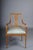 Antique Empire Armchair in Mahogany with Brass, 1900 For Sale - Image 15 of 18