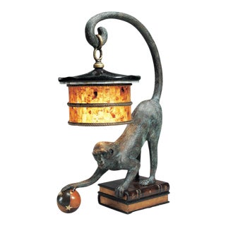 Maitland-Smith Monkey Lamp For Sale