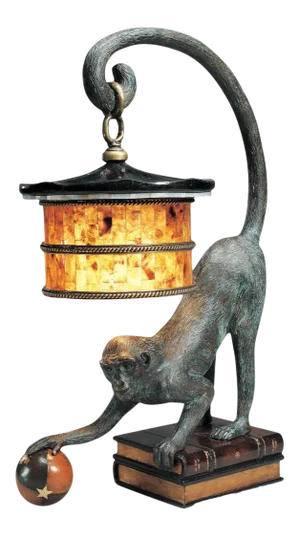 Maitland-Smith Monkey Lamp