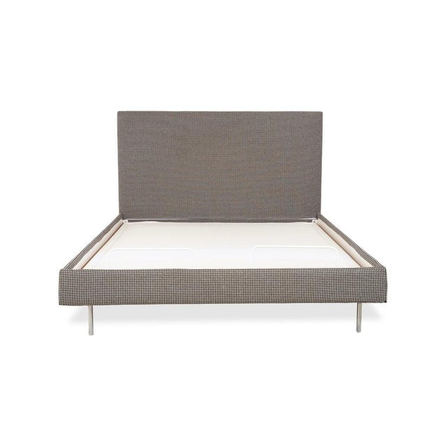 Fabric Bed in Grey from Schramm For Sale - Image 18 of 18