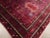 Burgundy Galerie Shabab Collection Antique Indian Agra Rug Accent Rug For Sale - Image 8 of 10