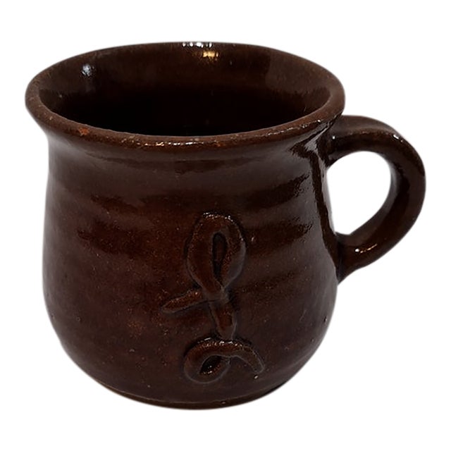 "Cleater Meaders 74" Brown Glazed Mug For Sale