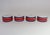 Red Set of Four Vintage Italian Red, White and Blue Striped Ceramic Bowls by Mancioli For Sale - Image 8 of 14
