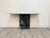 Green Black Marble Console Table For Sale - Image 4 of 7