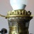Antique Arts & Crafts Wrought Iron Table Lamp & Hand Painted Shade, C1910 For Sale - Image 9 of 15