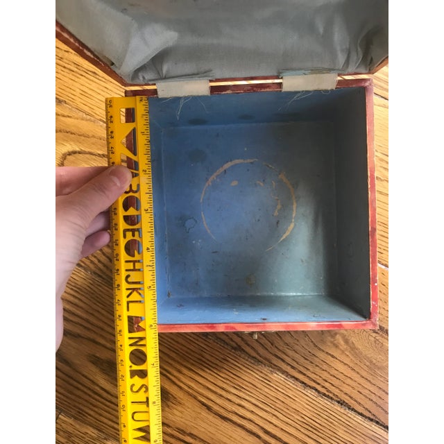 Late 19th Century Antique Victorian Dresser Box With Landscape Portrait For Sale - Image 12 of 12