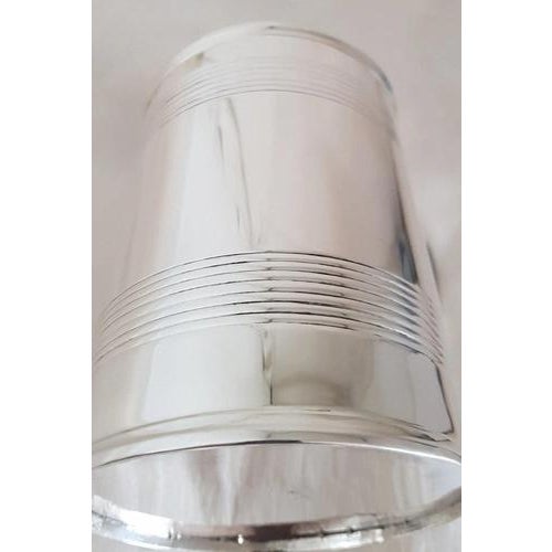 Gold Antique Victorian Sterling Silver Tankard from H. J. Lias & Son, 1877 For Sale - Image 8 of 18
