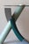 Sculptural studio side table by American sculptor Michael Graham, signed and dated 1987 on the underside of the black...