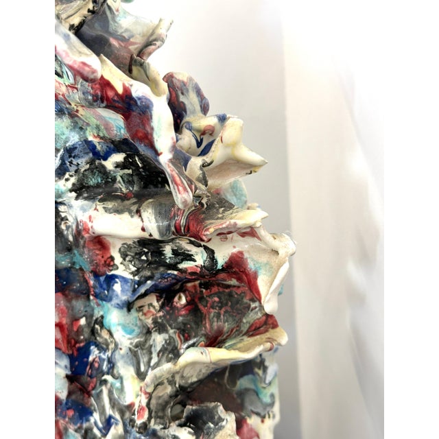 Monumental Ceramiche Guerrieri Murano Venezia Pottery Horse For Sale - Image 12 of 12