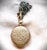 1980s Vintage Pewter Woman Profile Cameo Pocket Watch Locket, Grey Pearl Link Chain For Sale - Image 5 of 15