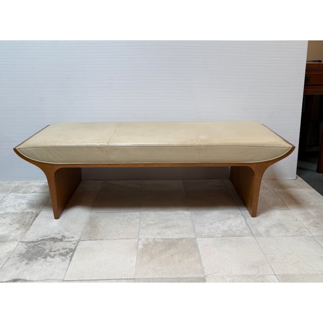 Design Plus Gallery presents the Laurel Bench by Mark Goetz for Bernhardt Design. Laurel's front silhouette was thought of...