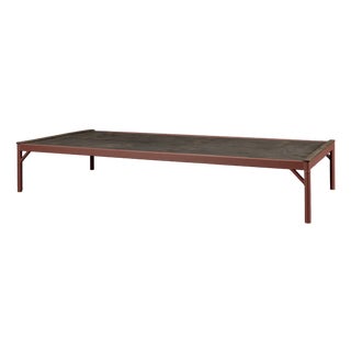 Steel and Wood Daybed or Low Table, 1960s For Sale