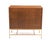 Wood Paul McCobb Calvin Irwin Collection Bi-Fold Door 4 Drawer Dresser Credenza Chest Mahogany Brass For Sale - Image 7 of 18