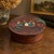 Wood Antique German Polychrome Painted Bentwood "Spanschachtel" or Ribbon Box C. Late 18th Century For Sale - Image 7 of 9