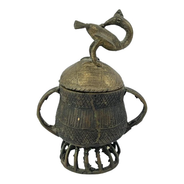 Early 20th Century Asante Gold Dust Bowl Côte d'Ivoire MATTER COLLECTION For Sale