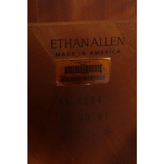 Ethan Allen 'Legacy' Collection Round Top Side Table For Sale - Image 16 of 18