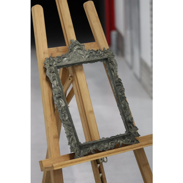 Large Baroque Photo Frame, 1950s For Sale - Image 10 of 12