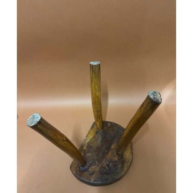 French Savoyard Stool For Sale - Image 6 of 8