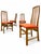 1960s 1960s Set of Four Teak Post Modern Dining Chairs For Sale - Image 5 of 5