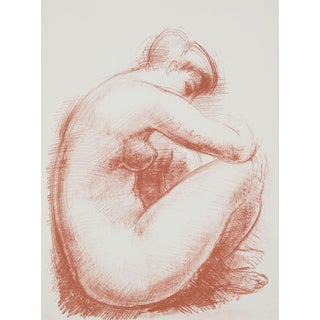 Antoniucci Volti, Femme timide (Nude), Lithograph For Sale