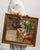 Wood Framed Oil on Panel Still Life For Sale - Image 7 of 11