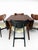Mid-Century Modern Tola and Black Dining Table with Butterfly Chairs, 1960s, Set of 5 For Sale - Image 10 of 11