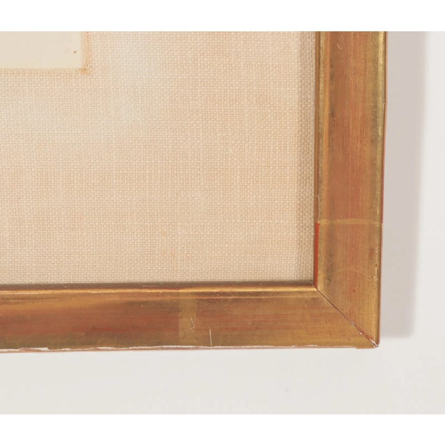 Ivo Grbic's "Skoljka" (Shell) Artists Proof Gilt Framed For Sale - Image 9 of 10