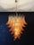 Large Italian Amber Murano Glass Felci Chandelier, 1990 For Sale - Image 12 of 18