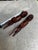 Figurative 1970s Pair of Wooden Hand Carved African Figurative Sculptures For Sale - Image 3 of 6