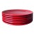 Late 20th Century Waechtersbach Fun Factory Freestyle Red-Cherry Coupe Dinner Plates, Made in Spain - Set of 6 For Sale