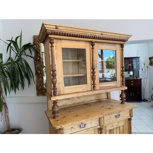 Gründerzeit Wood Kitchen Cupboard For Sale - Image 6 of 18