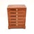 A finely constructed and very smart antique military campaign style chest of drawers. This was made in England, it dates...
