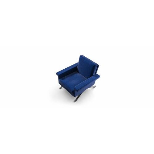 Not Yet Made - Made To Order Mid-Century Model 875 Armchair in Metal and Fabric by Ico Parisi for Cassina For Sale - Image 5 of 6