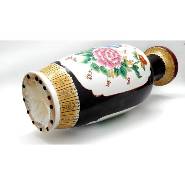Mid 20th Century Vase Chinese Large 24" For Sale - Image 5 of 9