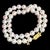 Late 20th Century Mikimoto Estate Akoya Pearl Necklace 18" 18k Y Gold 10 MM Certified For Sale - Image 11 of 12