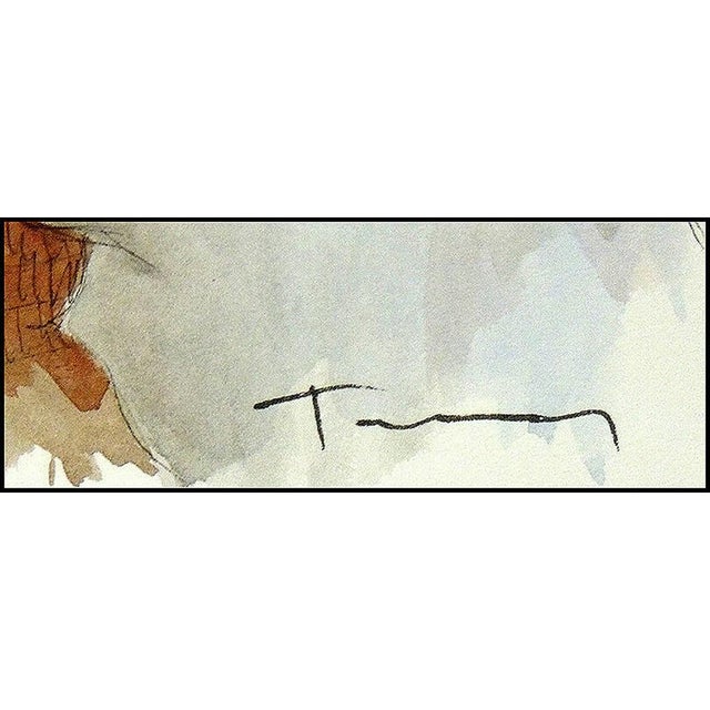 Post Impressionist Late 20th Century Lounging, Itzchak Tarkay For Sale - Image 3 of 4