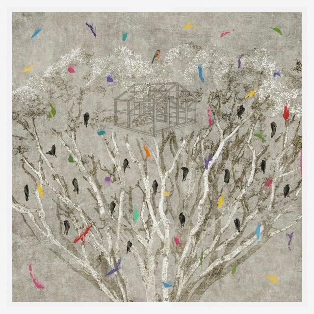 The Divided Intention is a contemporary limited edition print from my Of a [Familiar] Nature series, created in 2025....