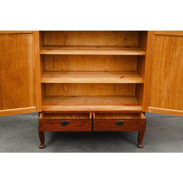 Art Nouveau Cabinet in Oak For Sale - Image 13 of 17