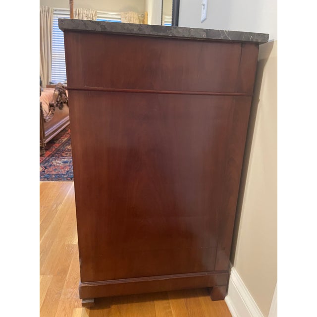 Wood Empire Chest of Drawers Circa 1835-1845 For Sale - Image 7 of 7