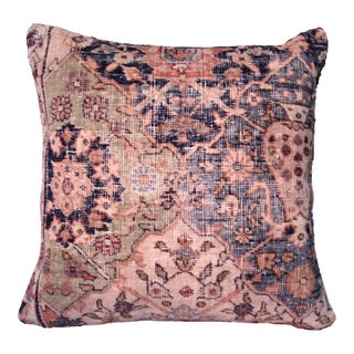 Handwoven Throw Rug Pillow Cushion Cover -20'' X 20'' For Sale