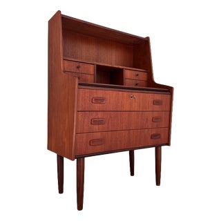 Secretary Teak from Handbjerg Møbelfabrik For Sale