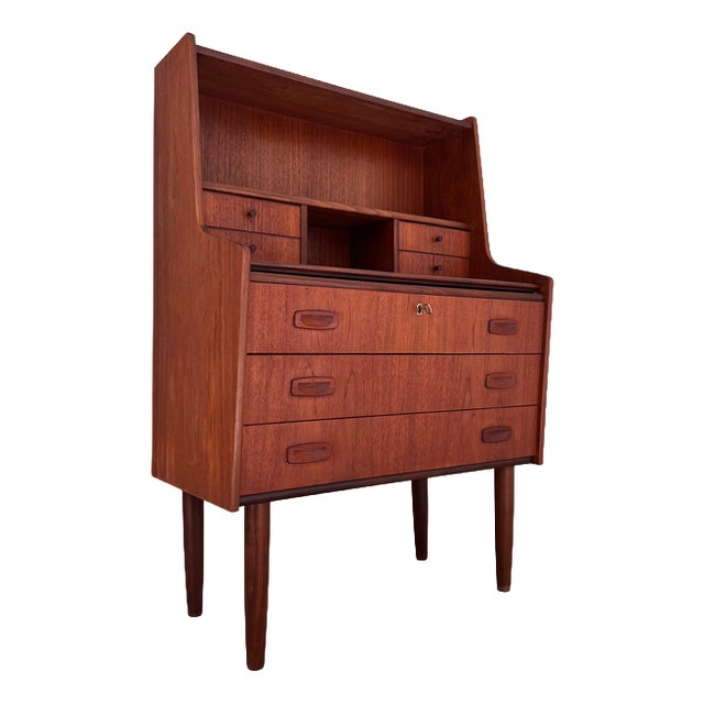 Secretary Teak from Handbjerg Møbelfabrik For Sale