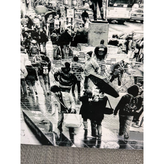 New York City Times Square Black & White Photography Wall Art For Sale In San Francisco - Image 6 of 12