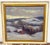 1950s George Lingle Wilstach (American, 1892–1973) Winter Hillside with Red Barn For Sale - Image 5 of 9
