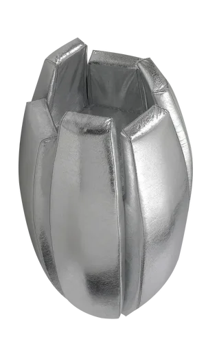 Italian Maxi Pumpkin Eco-Pelle Vase from VGnewtrend